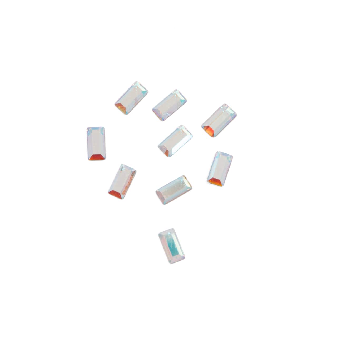 3.7mm Crystal Baguette Glue-On Austrian Crystals by Bead Landing™, 10ct.